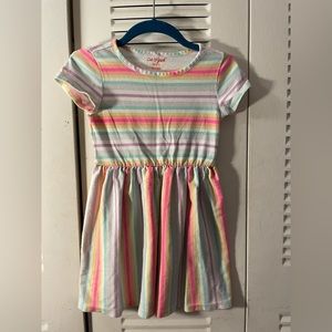Cat & Jack Cute Cotton Striped Toddler Dress 4/5T